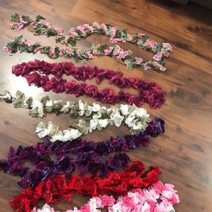 6 handmade scarves ‼️never worn‼️